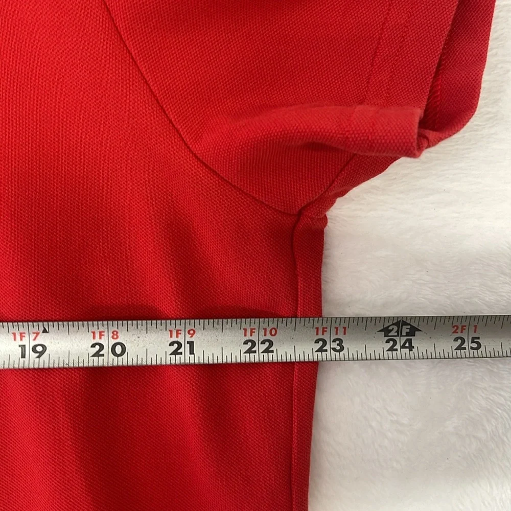 Banana Republic Performance Pique Polo Red Sz XL